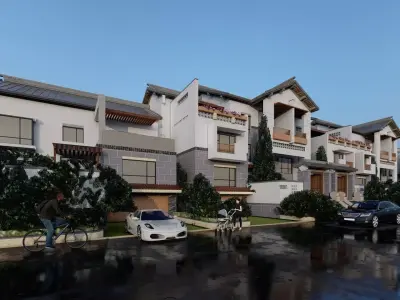 Houses - Lumion 12 3D model