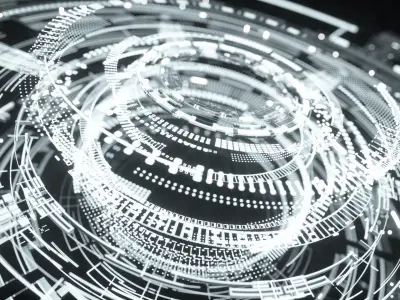 Animated Sci-Fi UI elements set1 extended edition Low-poly 3D model