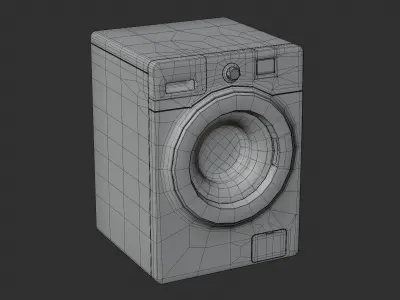 Washing Machine 3D model 3