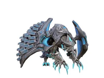 Monster Low-poly 3D model