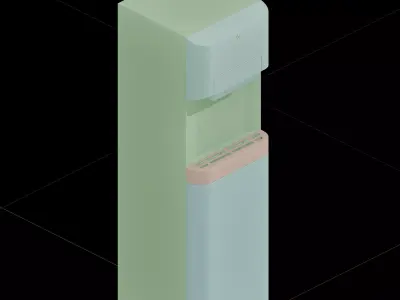 Bottom Loading Water Dispenser 3D model