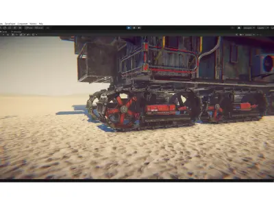 cyberpunk - Fog City BIP Low-poly 3D model