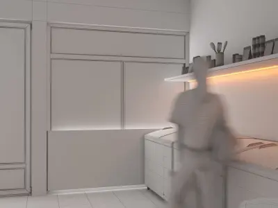 3D Store scene 3D model