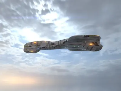 Space Destroyer 3D model