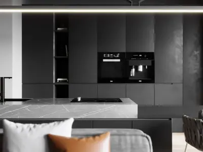 Apartment floor plan of room 3D model