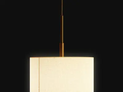 Lamp Pendant Gubi Gravity Small 3D model