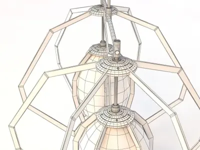 Bec Brittain Twin Vise Pendant 3D model