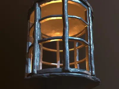 DND Lamp 3D print model