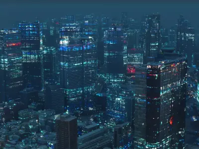  Tokyo City Night HD 