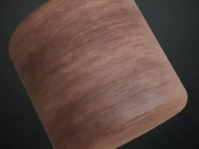 White Painted Wood with Iron Studs PBR Texture