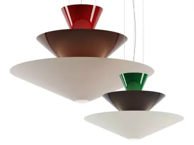 Gio LN14 Chandelier by and Tradition 3D model
