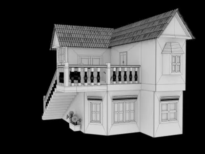 Country House 3D model