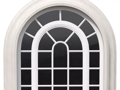Architectural Classic Window 3D Model 16 3D model