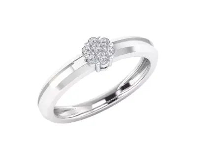 Women Ring Render 3dm STL MTL SLC JCD OBJ FBX Details 3D print model 74
