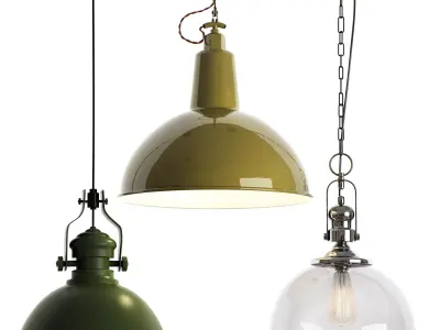 ROMATTI LOFTHOUSE PENDANT SERIES 3D model