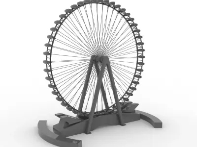 Ain Dubai 3D print model