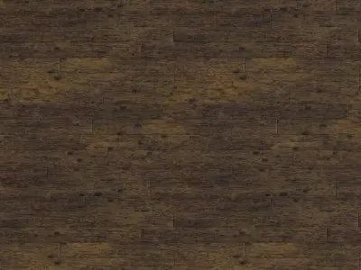 Antique Weathered Pine Wood Planks PBR Seamless Texture