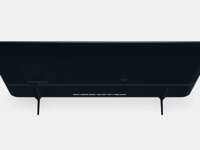 43 duym Crystal UHD DU8000 4K Tizen OS Smart TV 2024 3D model