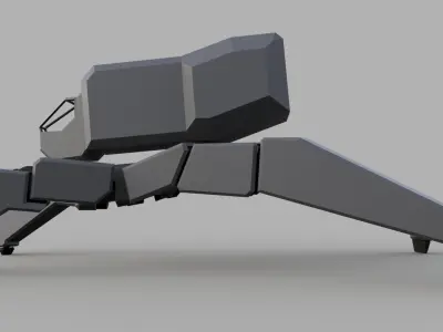 Mech Base Mesh 3D model