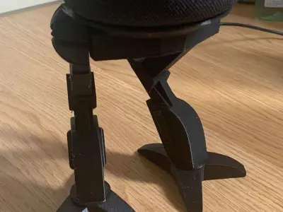Alexa Echo Dot Mech Mount 3D print model