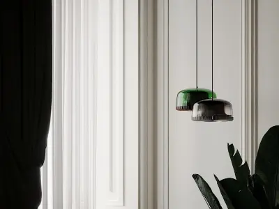 Dub Medium Pendant by EOQ 3D model