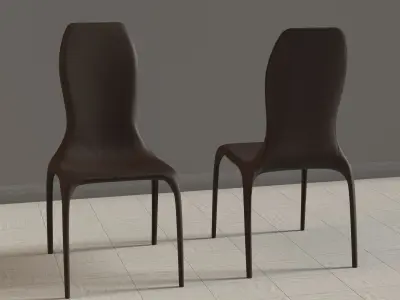 TONIN CASA TABLE CHAIR 3D model