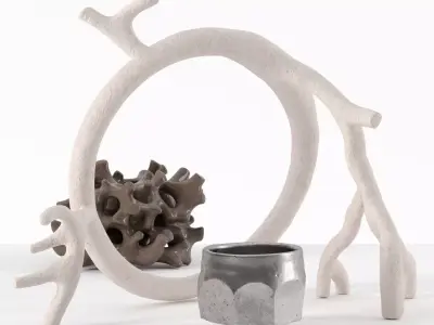 Decor set 1011 3D model