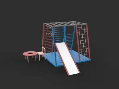 Playcorner Loft 3D model
