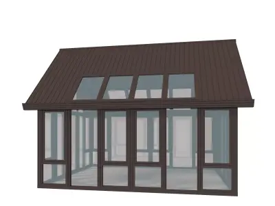 Greenhouse 3 Low-poly  3D model