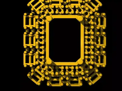 Tops earrings   3D print model