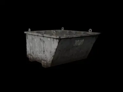 Skip Pack - 10 Models Low-poly 3D model