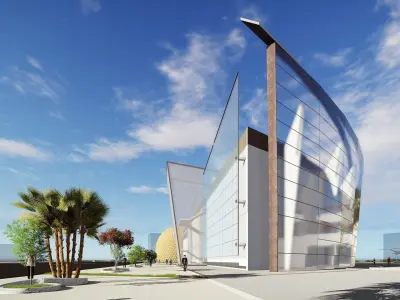 Cinema Project 3D model