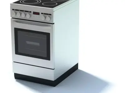 Electrical Kitchen Stove 3D model