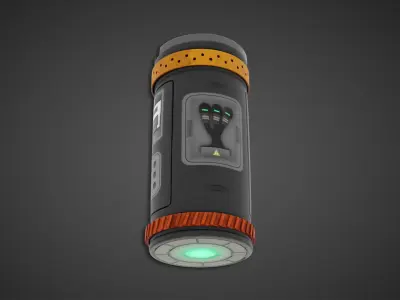 Sci fI Grenade 3D model