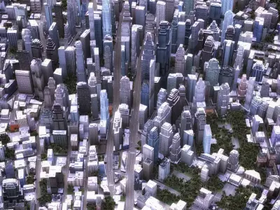 Big City 52 3D model