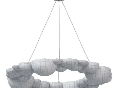 ODDLY Chandelier Free 3D model