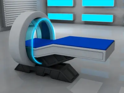 Sci Fi Medical Scanner 3D model