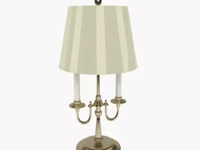 Old Table Lamp Low-poly 3D model buy
