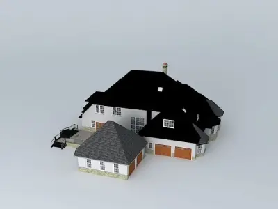 Mansion house Free 3D model