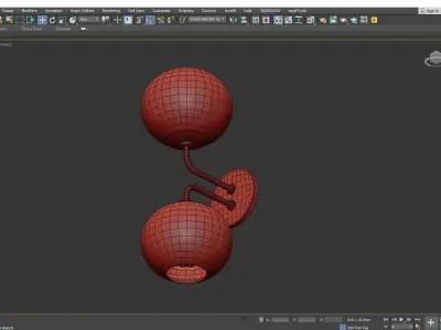 Mitzi Margot Double Wall Sconce Low-poly 3D model