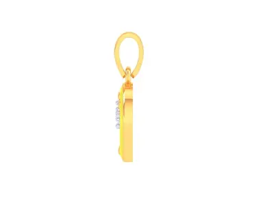 Kids Alphabet O Pendants 3dm STL OBJ FBX Renders Details 3D print model purchase