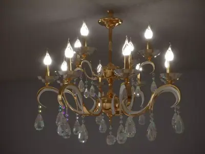 Chandelier OmniLux 3D model