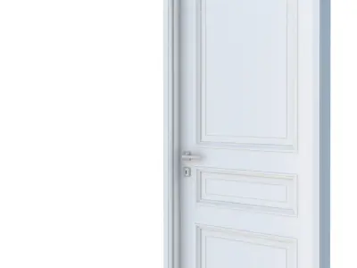 Room Door Type 19 3D print model