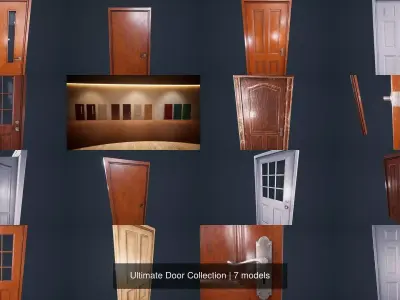 Ultimate Door Collection 3D Model Pack