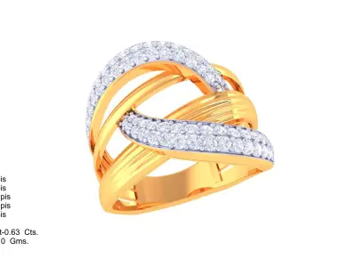 Women Ring MTL 3dm STL OBJ FBX Details 3D print model 20