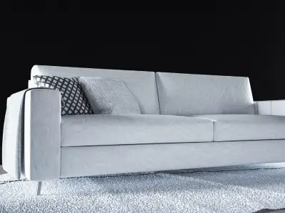 Sofa set - Interior Furniture 04 3D model