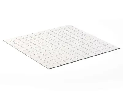 Concrete Base 24m x 24m Low-poly 3D model