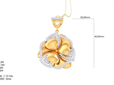 Pendant - 199 3D print model