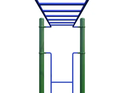 Monkey Bars-003 3D model