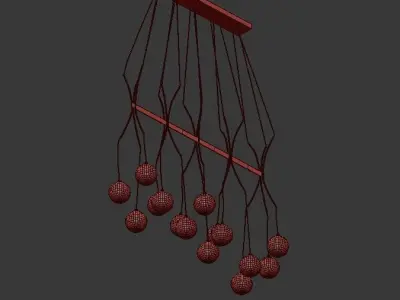 SkLO chandelier 3D model purchase